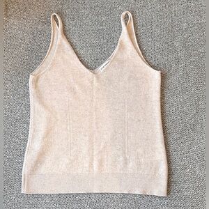 100% Cashmere Club Monaco Sweater Tank